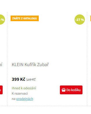 KLEIN Kufřík Zubař
