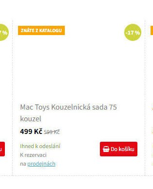 Mac Toys Kouzelnická sada 75 kouzel