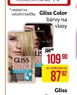 Gliss Color barvy na vlasy