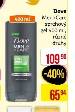 Dove Men+Care sprchový gel 400 ml, různé druhy