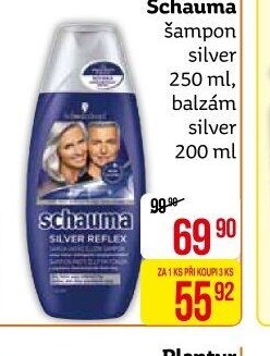 Schauma šampon silver 250 ml, balzám silver 200 ml
