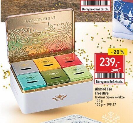 Ahmad Tea Treasure luxusní čajová kolekce