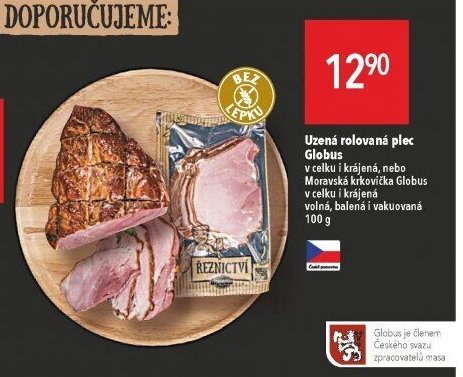 Uzená rolovaná plec Globus