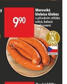 Moravská klobása Globus