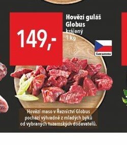 Hovězí guláš Globus