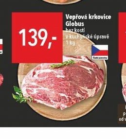 Vepřová krkovice Globus