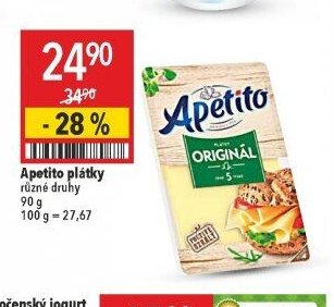 Apetito plátky různé druhy 90 g