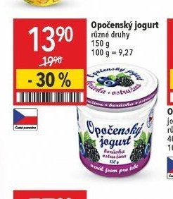 Opočenský jogurt různé druhy 150 g