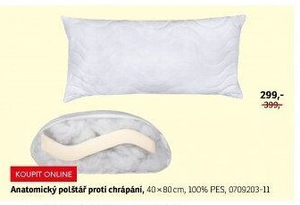 Anatomický polštář proti chrápání - ASKO akcniletaky.com