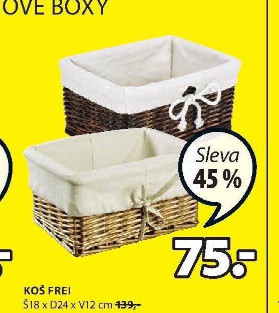 KOŠ FREI - Jysk akcniletaky.com