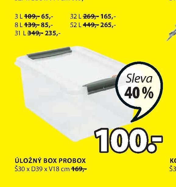 ÚLOŽNÝ BOX PROBOX - Jysk akcniletaky.com