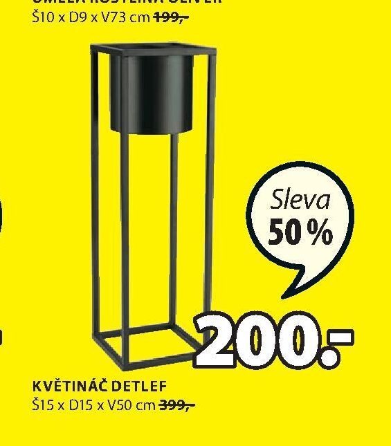 KVĚTINÁČ DETLEF - Jysk akcniletaky.com