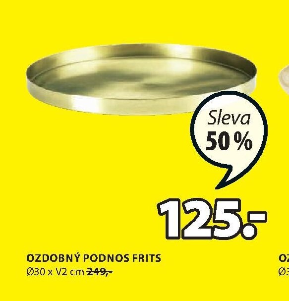 OZDOBNÝ PODNOS FRITS - Jysk akcniletaky.com