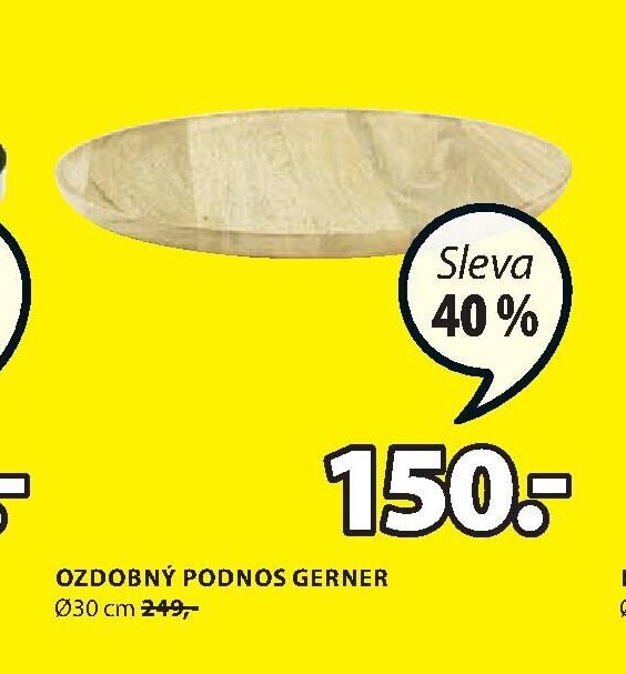 OZDOBNÝ PODNOS GERNER - Jysk akcniletaky.com