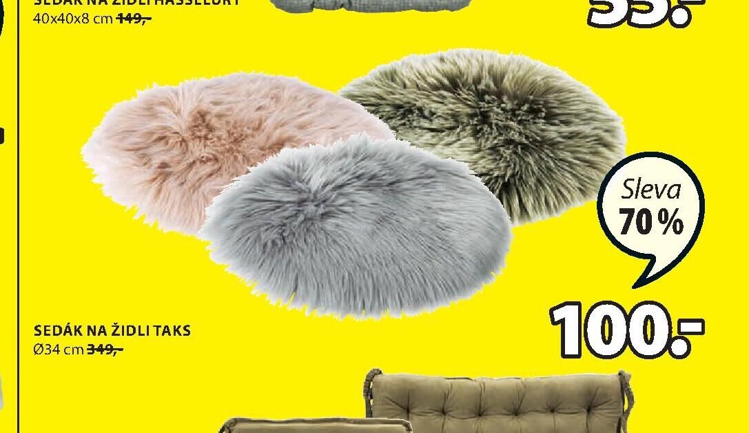 SEDÁK NA ŽIDLI TAKS - Jysk akcniletaky.com