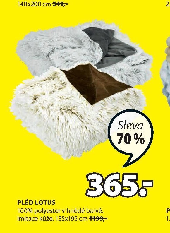 PLÉD LOTUS - Jysk akcniletaky.com
