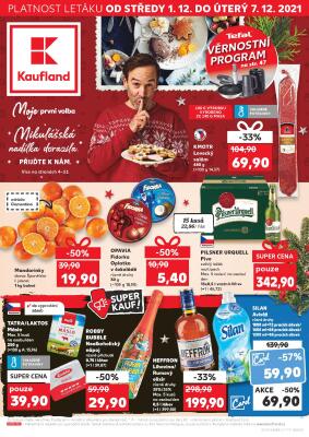 akční leták Kaufland 1.12.2021-7.12.2021