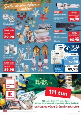 akční leták Kaufland 1.12.2021-7.12.2021