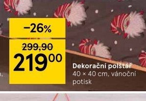 Dekorační polštář