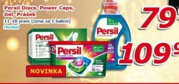 Prací kapsle Discs 4v1 Persil