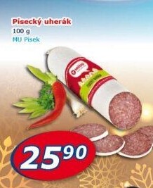 Salám Uherák písecký Maso uzeniny Písek