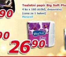 Toaletní papír 2vrstvý Big Soft