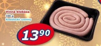 Vinná klobása Kostelecké uzeniny