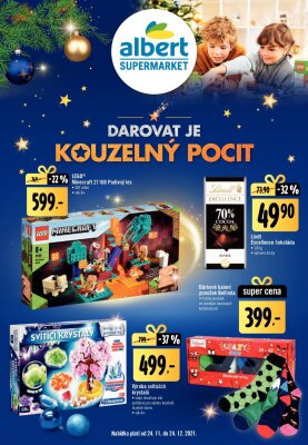 akční leták Albert 24.11.2021-24.12.2021