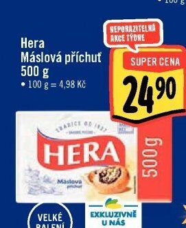 Hera Máslová příchuť