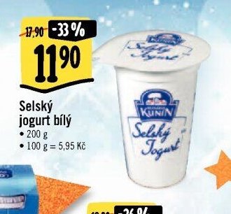 Selský jogurt bílý