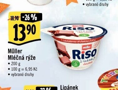 Müller Mléčná rýže