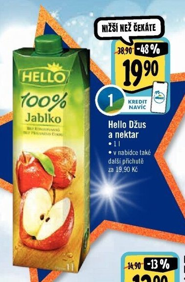Hello Džus a nektar