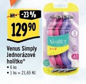 Venus Simply Jednorázové holítko