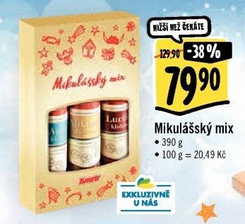 Balení mikulášský mix Kmotr