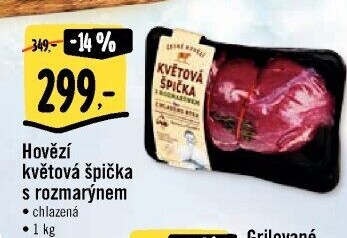 Hovězí květová špička Kostelecké uzeniny