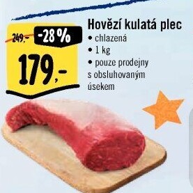Hovězí plec kulatá - falešná svíčková