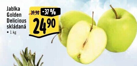 Jablka Golden Delicious