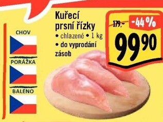 Kuřecí prsní řízky