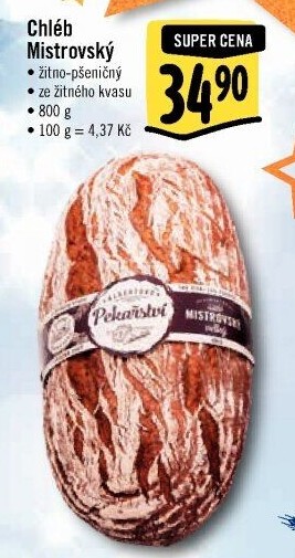 Mistrovský chléb Albert