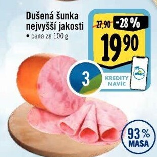 Šunka dušená nejvyšší jakosti