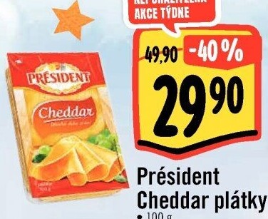 Sýr Cheddar Président