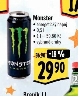 Monster energetický nápoj