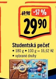 Čokoláda Studentská pečeť Orion