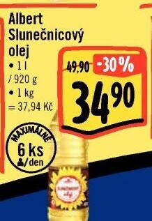Slunečnicový olej Albert