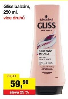 Balzám na vlasy Gliss Schwarzkopf