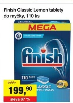 Tablety do myčky Classic Finish