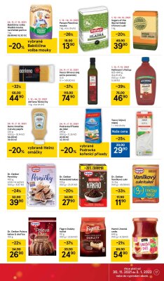 akční leták Tesco 1.12.2021-7.12.2021