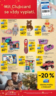 akční leták Tesco 1.12.2021-7.12.2021