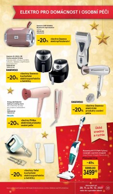 akční leták Tesco 1.12.2021-7.12.2021