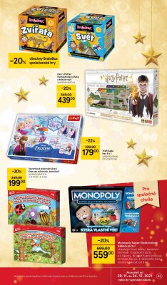 akční leták Tesco 1.12.2021-7.12.2021